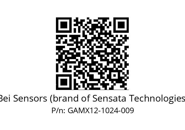  GAMX_12//5G59//01024//G3A030// Bei Sensors (brand of Sensata Technologies) GAMX12-1024-009