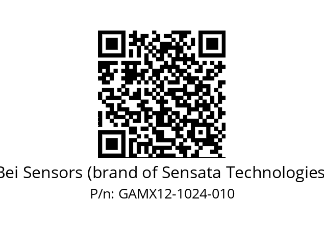  GAMX_12//5G29//01024//G3A020// Bei Sensors (brand of Sensata Technologies) GAMX12-1024-010