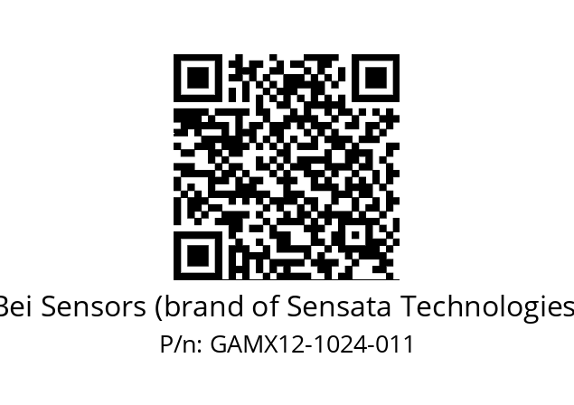  GAMX_12//2G29//01024//G3A020// Bei Sensors (brand of Sensata Technologies) GAMX12-1024-011