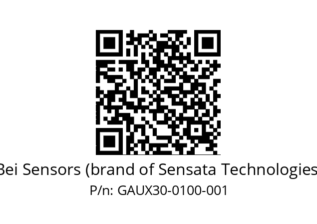  GAUX_30//5G59//00100//GPR050// Bei Sensors (brand of Sensata Technologies) GAUX30-0100-001