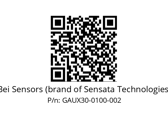  GAUX_30//5G59//00100//G3R100// Bei Sensors (brand of Sensata Technologies) GAUX30-0100-002