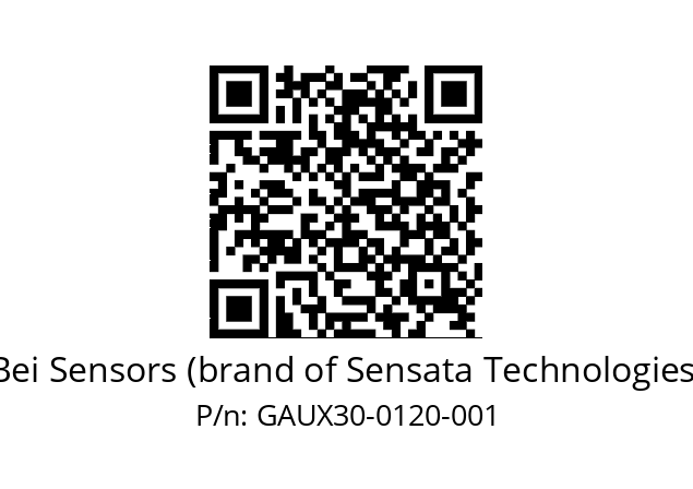  GAUX_30//5G5N//00120//G3R350// Bei Sensors (brand of Sensata Technologies) GAUX30-0120-001