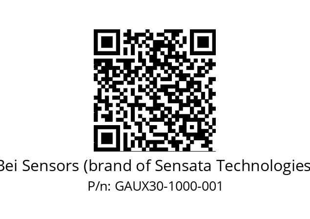  GAUX_30//5G59//01000//GPR300// Bei Sensors (brand of Sensata Technologies) GAUX30-1000-001