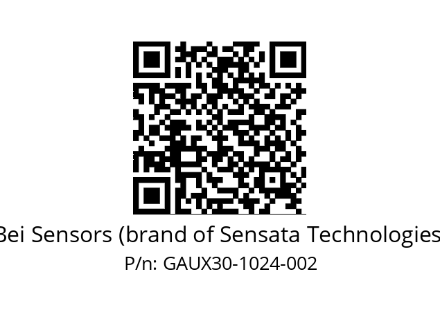  GAUX_30//5G29//01024//G3R030// Bei Sensors (brand of Sensata Technologies) GAUX30-1024-002