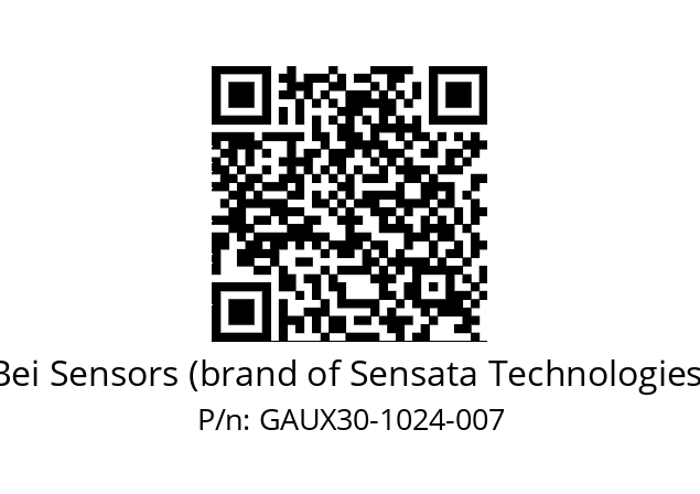  GAUX_30//5G59//01024//GPR400// Bei Sensors (brand of Sensata Technologies) GAUX30-1024-007