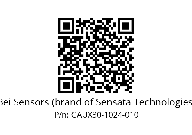  GAUX_30//5G59//01024//GPR080// Bei Sensors (brand of Sensata Technologies) GAUX30-1024-010