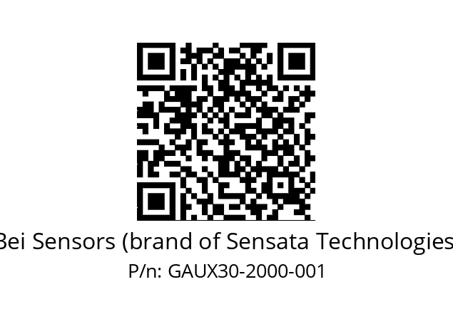  GAUX_30//5G59//02000//G3R050// Bei Sensors (brand of Sensata Technologies) GAUX30-2000-001