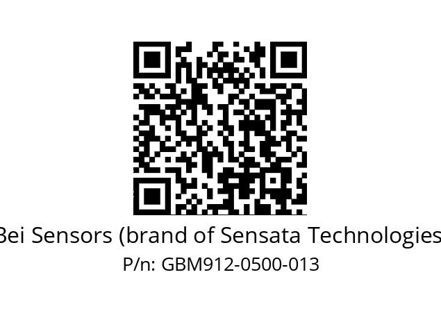  GBM9_12//5G59//00500//G6A// Bei Sensors (brand of Sensata Technologies) GBM912-0500-013