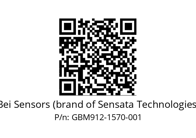  GBM9_12//5G57//01570//G3R050// Bei Sensors (brand of Sensata Technologies) GBM912-1570-001