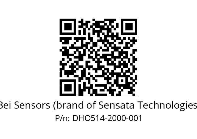  DHO5_14//RG59//02000//G3R050// Bei Sensors (brand of Sensata Technologies) DHO514-2000-001