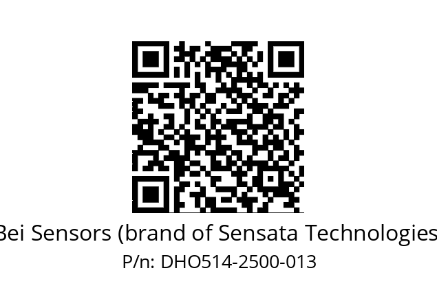  DHO5_14//2WTN//02500//G8R// Bei Sensors (brand of Sensata Technologies) DHO514-2500-013