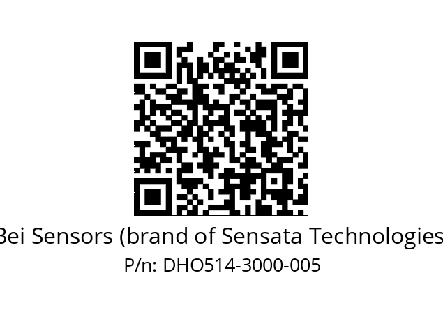  DHO5_14//RP59//03000//G6R// Bei Sensors (brand of Sensata Technologies) DHO514-3000-005