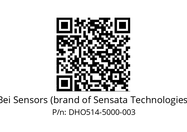  DHO5_14//RG59//05000//G6R// Bei Sensors (brand of Sensata Technologies) DHO514-5000-003