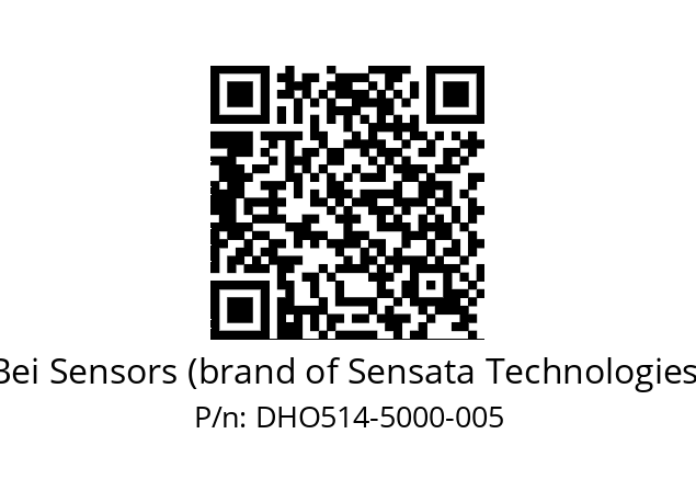  DHO5_14//RP59//05000//G3R020// Bei Sensors (brand of Sensata Technologies) DHO514-5000-005