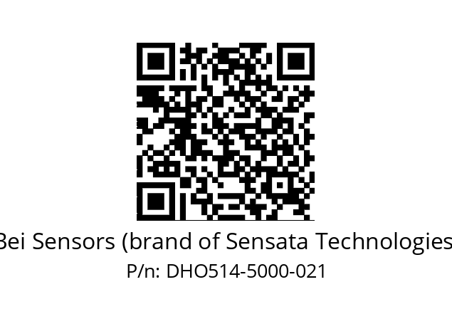  DHO5_14//RP29//05000//G3R050// Bei Sensors (brand of Sensata Technologies) DHO514-5000-021