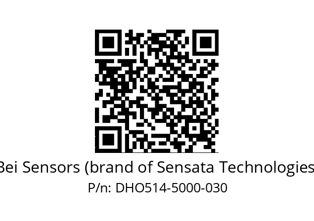  DHO5_14//RG59//05000//GPR020//--DD-- Bei Sensors (brand of Sensata Technologies) DHO514-5000-030