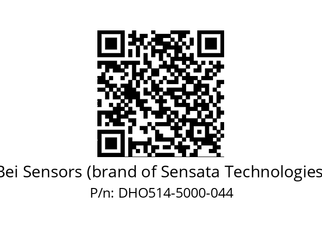  DHO5_14//RG29//05000//G3R050//--DS-- Bei Sensors (brand of Sensata Technologies) DHO514-5000-044