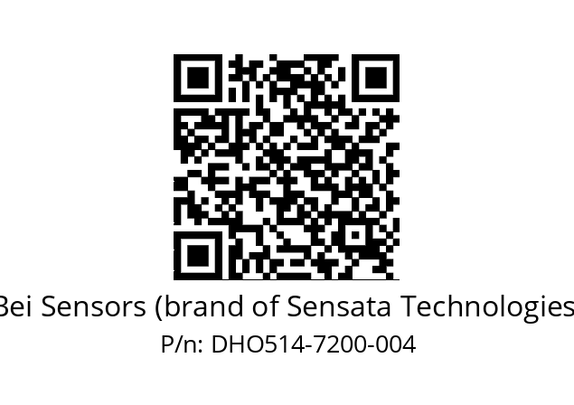  DHO5_14//RG59//07200//G3R020// Bei Sensors (brand of Sensata Technologies) DHO514-7200-004