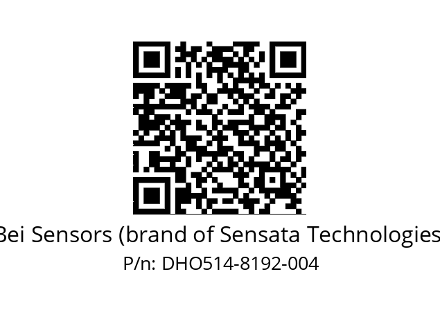  DHO5_14//RG59//08192//G3R020//--DD-- Bei Sensors (brand of Sensata Technologies) DHO514-8192-004