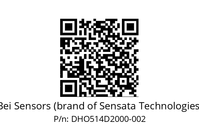  DHO5_14//RG59//20000//G8R// Bei Sensors (brand of Sensata Technologies) DHO514D2000-002