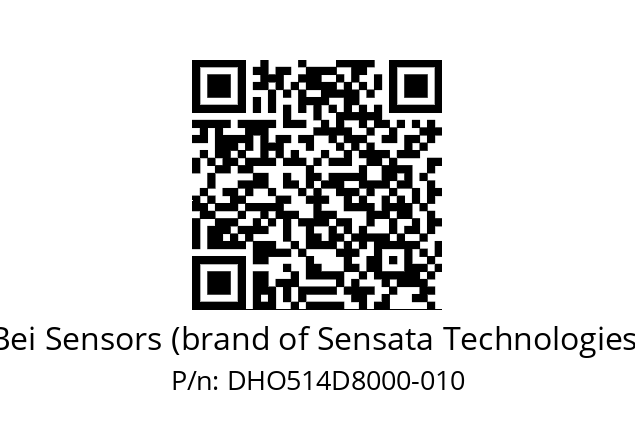  DHO5_14//2G29//80000//G3R020//--DD-- Bei Sensors (brand of Sensata Technologies) DHO514D8000-010