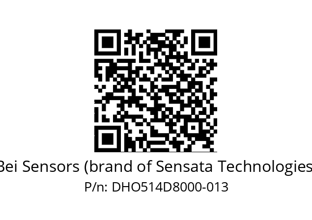  DHO5_14//2G29//80000//G3R020// Bei Sensors (brand of Sensata Technologies) DHO514D8000-013