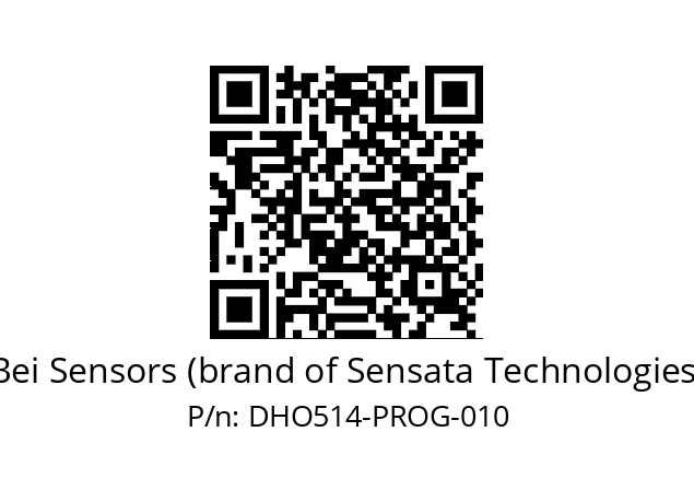  DHO5_14//RGZX//EPROG//I6R// Bei Sensors (brand of Sensata Technologies) DHO514-PROG-010