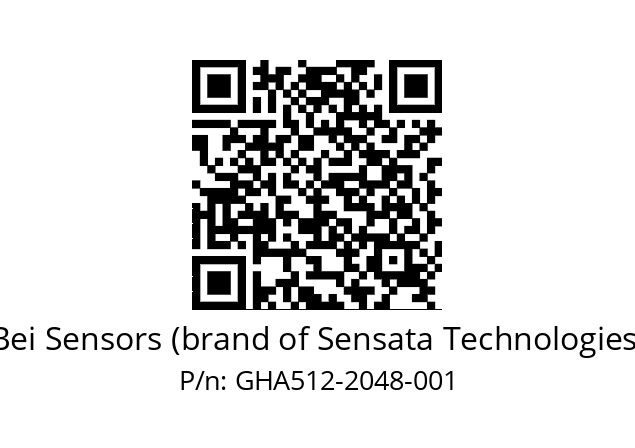  GHA5_12//5G59//02048//G6R// Bei Sensors (brand of Sensata Technologies) GHA512-2048-001