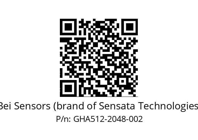  GHA5_12//5G59//02048//G3R020// Bei Sensors (brand of Sensata Technologies) GHA512-2048-002