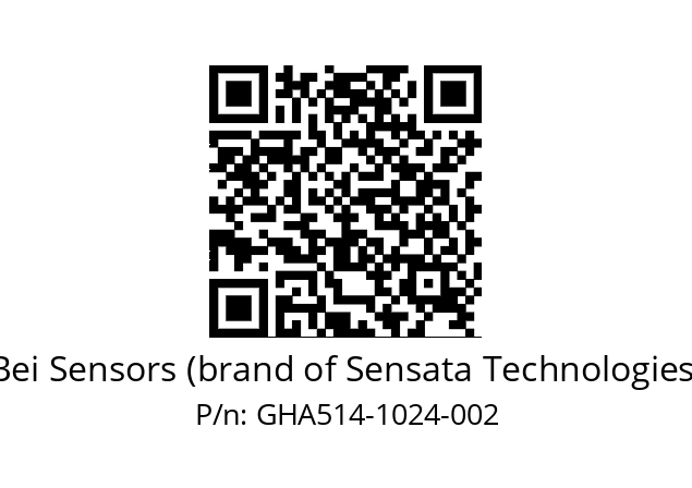  GHA5_14//5G59//01024//G6R// Bei Sensors (brand of Sensata Technologies) GHA514-1024-002