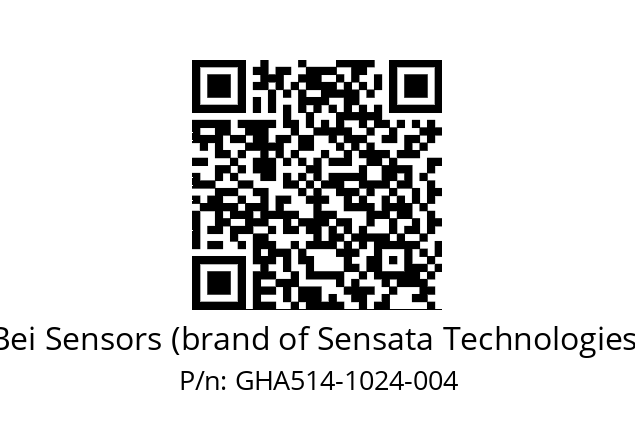  GHA5_14//2G29//01024//G3R020// Bei Sensors (brand of Sensata Technologies) GHA514-1024-004