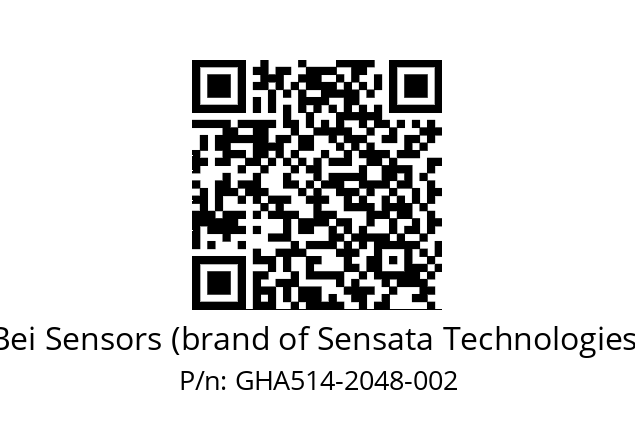  GHA5_14//5G59//02048//G3R020// Bei Sensors (brand of Sensata Technologies) GHA514-2048-002