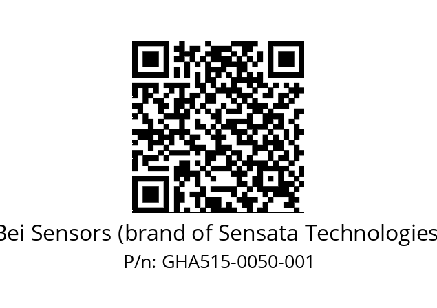  GHA5_15//5G59//00050//G3R020// Bei Sensors (brand of Sensata Technologies) GHA515-0050-001