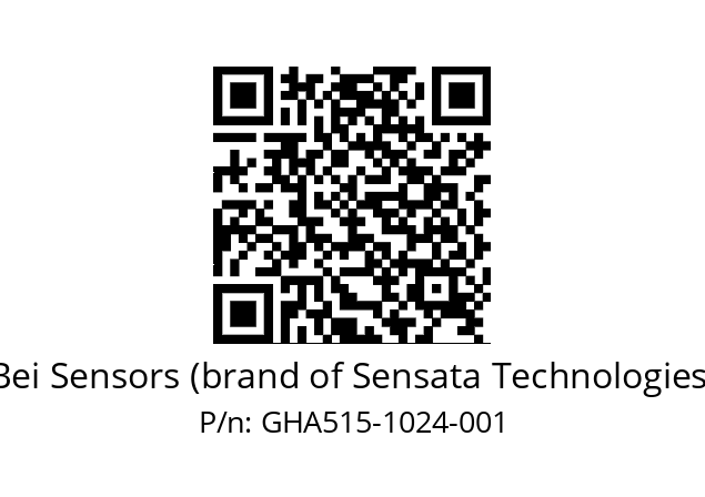  GHA5_15//2G29//01024//G6R// Bei Sensors (brand of Sensata Technologies) GHA515-1024-001