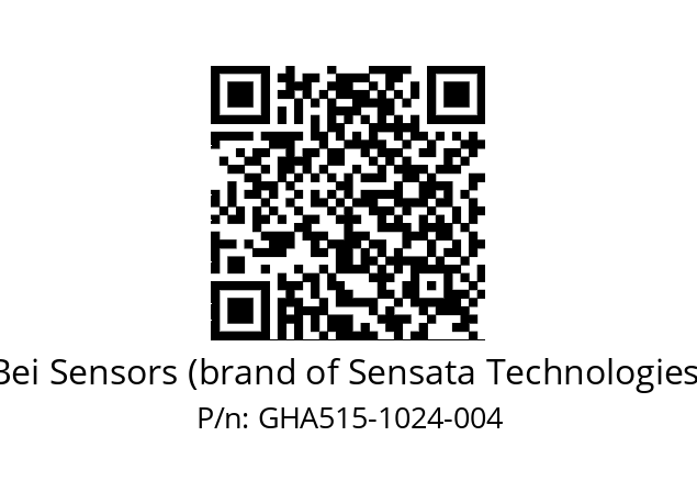  GHA5_15//5G52//01024//G2R// Bei Sensors (brand of Sensata Technologies) GHA515-1024-004