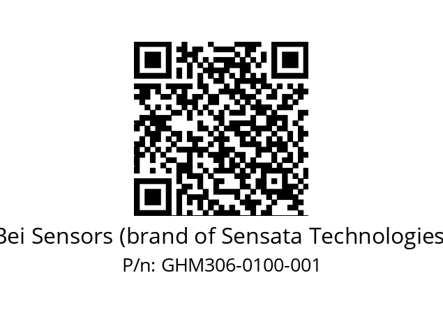  GHM3_06//PG51//00100//GLA// Bei Sensors (brand of Sensata Technologies) GHM306-0100-001