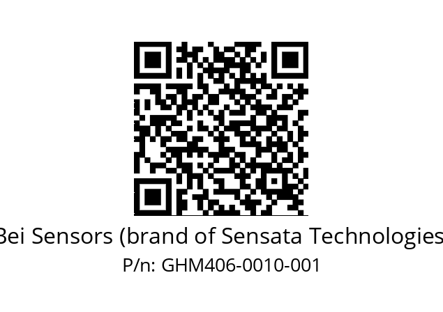  GHM4_06//5G57//00010//G3R020// Bei Sensors (brand of Sensata Technologies) GHM406-0010-001