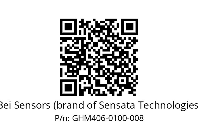  GHM4_06//2G25//00100//G3R020// Bei Sensors (brand of Sensata Technologies) GHM406-0100-008