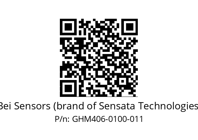  GHM4_06//9G57//00100//G3R010// Bei Sensors (brand of Sensata Technologies) GHM406-0100-011