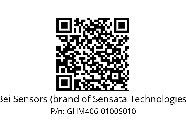  GHM4S06//9G59//00100//G3R020//----8W Bei Sensors (brand of Sensata Technologies) GHM406-0100S010