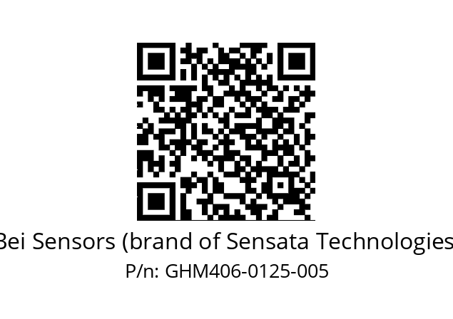  GHM4_06//9G59//00125//G3R030// Bei Sensors (brand of Sensata Technologies) GHM406-0125-005