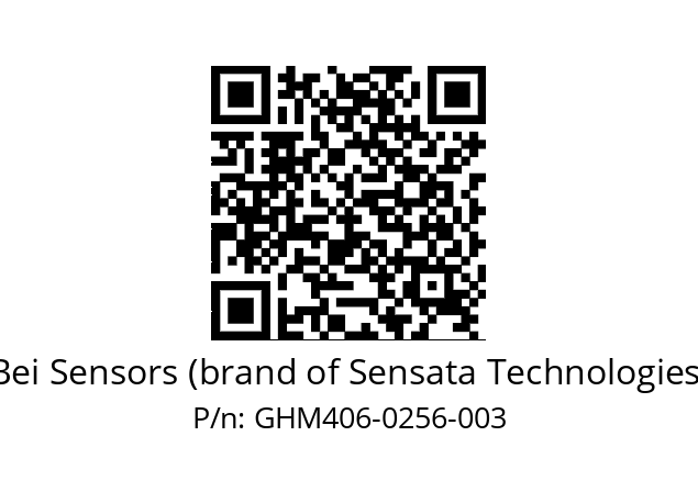  GHM4_06//9G59//00256//G3R005// Bei Sensors (brand of Sensata Technologies) GHM406-0256-003