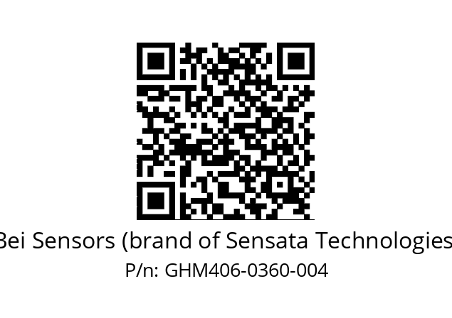  GHM4_06//2G29//00360//G3A005// Bei Sensors (brand of Sensata Technologies) GHM406-0360-004