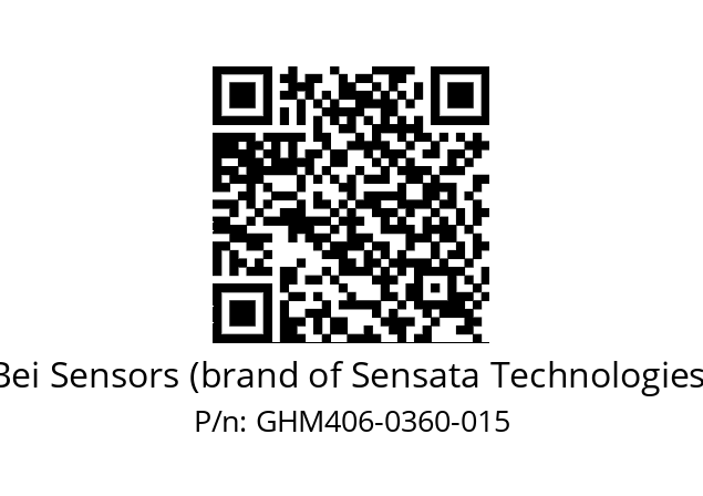  GHM4_06//9G59//00360//G3A050// Bei Sensors (brand of Sensata Technologies) GHM406-0360-015