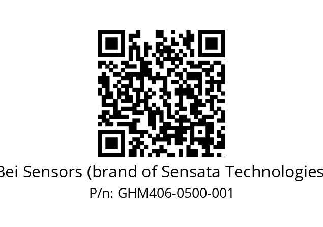  GHM4_06//5G59//00500//G3A005// Bei Sensors (brand of Sensata Technologies) GHM406-0500-001