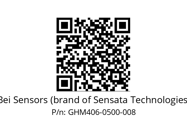  GHM4_06//9G59//00500//G3A020// Bei Sensors (brand of Sensata Technologies) GHM406-0500-008