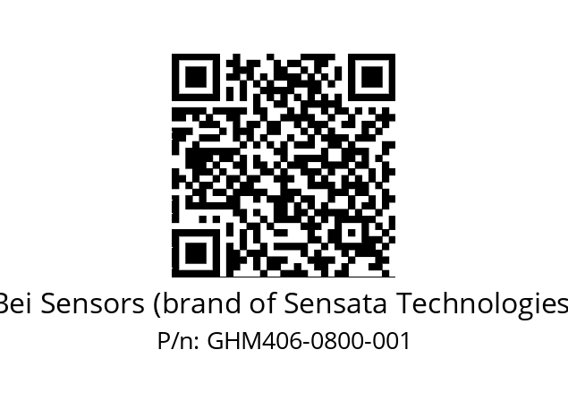  GHM4_06//5G59//00800//G3R005// Bei Sensors (brand of Sensata Technologies) GHM406-0800-001