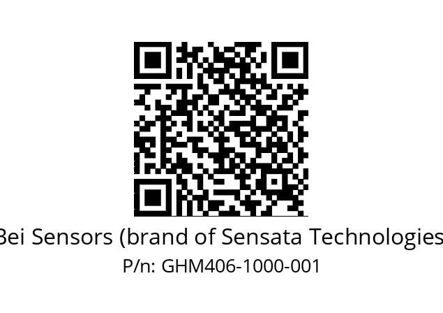  GHM4_06//5G59//01000//G3A005// Bei Sensors (brand of Sensata Technologies) GHM406-1000-001