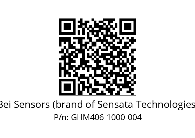  GHM4_06//2G29//01000//G3R005// Bei Sensors (brand of Sensata Technologies) GHM406-1000-004