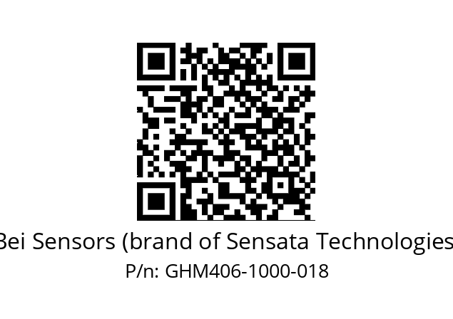  GHM4_06//5G57//01000//G3A005// Bei Sensors (brand of Sensata Technologies) GHM406-1000-018